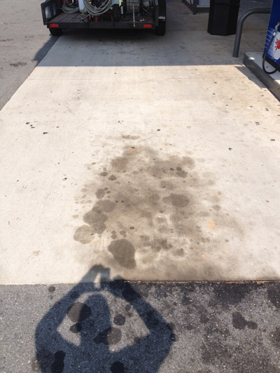 gas-station-concrete-cleaning-before